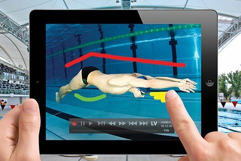 Система подводного и надводного видеонаблюдения и анализа техники плавания SwimPro <br>